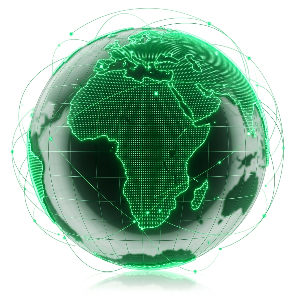 CAMSI ASBL Globe 3D Afrique
